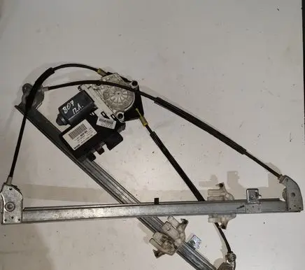 Peugeot 807 Front door window regulator with motor 1488740080 991729203 101387102