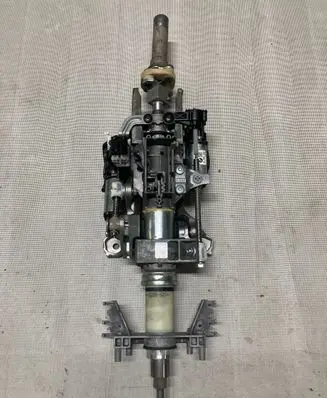 Steering wheel axle