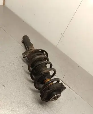 Front shock absorber with coil spring