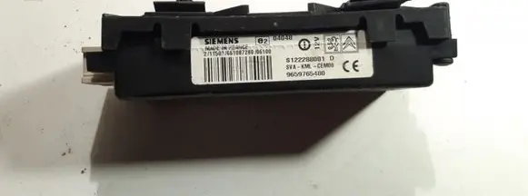 Peugeot 407 Other control units/modules 96597654880
