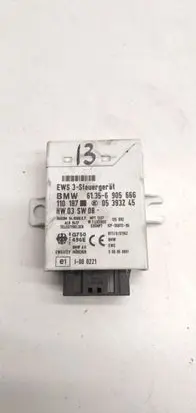 BMW 3 E46 Immobilizer control unit/module 61356905666 11018705393245 110187