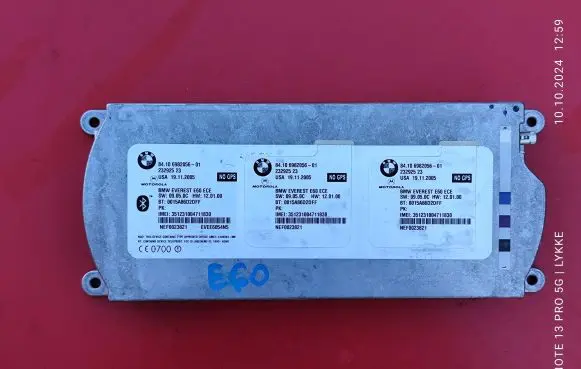 BMW 5 E60 E61 Bluetooth control unit module 6982056 23292523 0015A86DPDFF