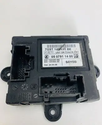 Jaguar XF Door control unit/module 7G9T14B533BE 0507911400