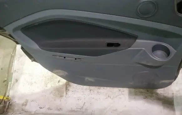 Rear door card panel trim