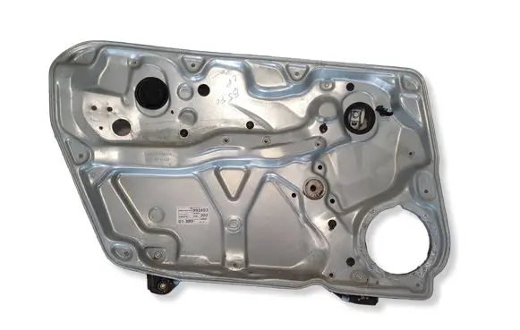 Volkswagen PASSAT B5.5 Front door window regulator with motor 3B4837755D