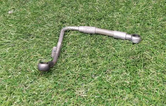 Opel Zafira C Turbo turbocharger oiling pipe/hose 55587787