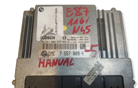BMW 1 E81 E87 Engine control unit/module ECU 0261209085 7557809