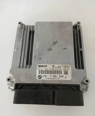 BMW 1 E81 E87 Engine control unit/module 7581848 0261S04117 030020772