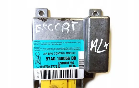 Ford Escort Airbag control unit/module 97AG14B056DB