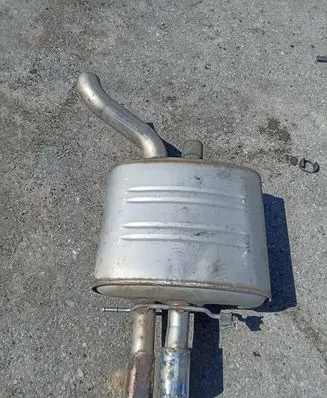 BMW 5 E60 E61 Muffler/silencer 7798512
