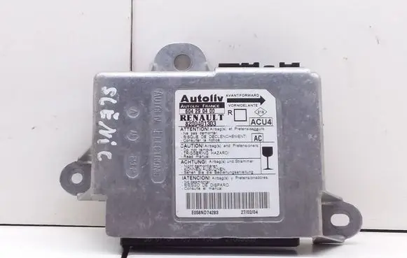 Renault Scenic II - Grand scenic II Airbag control unit/module 8200401303 604290400