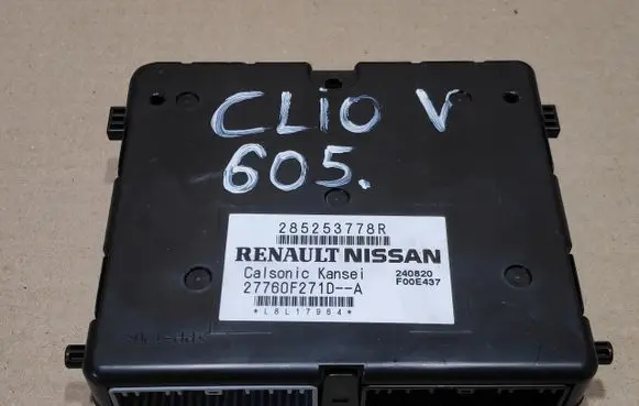 Renault Clio V Air conditioner control unit module 285253778R