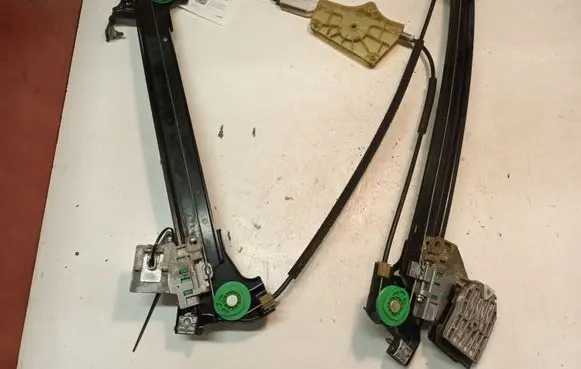 Citroen C6 Front window lifting mechanism without motor 9650386080