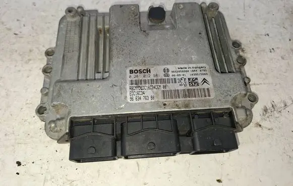 Citroen C4 I Picasso Engine control unit/module 9663476380 9653958980 0281012981