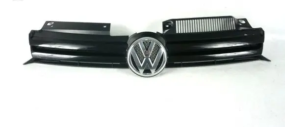 Volkswagen Golf VI Front bumper upper radiator grill 5K0853651AL 5K0853653