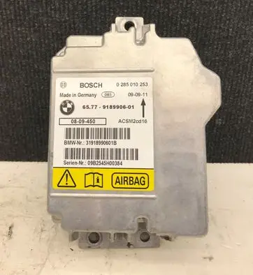 BMW 1 E82 E88 Airbag control unit/module 6577918990601 0285010253