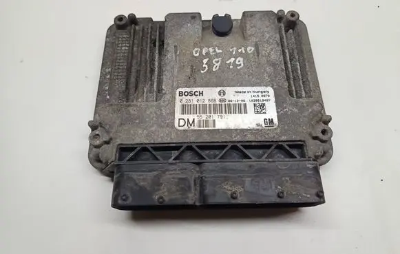 Opel Astra H Engine control unit/module 0281012868 55201791 1039S19487