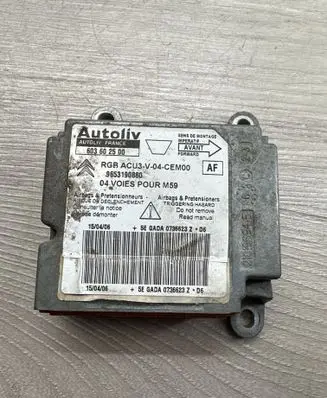 Peugeot Partner Airbag control unit/module 603602500 9653190880