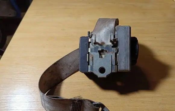 Volkswagen PASSAT B5 Rear seatbelt 193857737