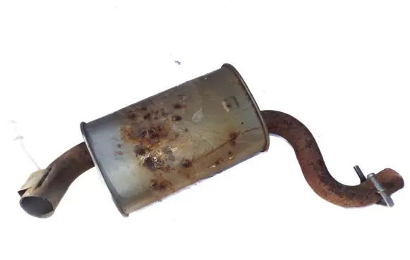 Volkswagen PASSAT B7 Middle muffler/silencer 3C0253411BK 3C0119AD