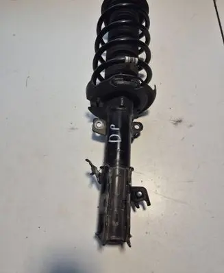 Front shock absorber with coil spring