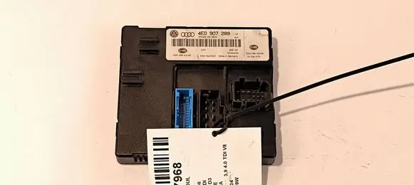 Audi A8 S8 D3 4E Comfort/convenience module 4E0907289 5DK00843206 4E0910289A