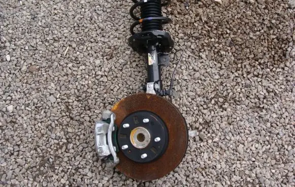 Hyundai Ioniq Front wheel hub spindle knuckle