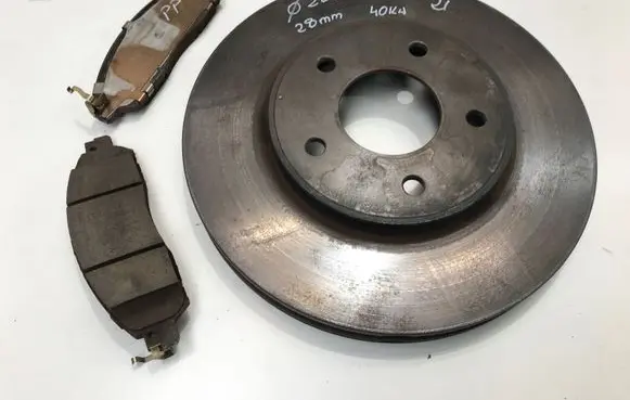 Front brake disc