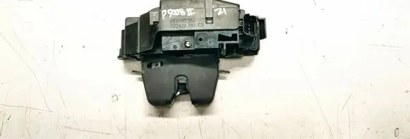 Peugeot 5008 II Tailgate lock latch 9816195380