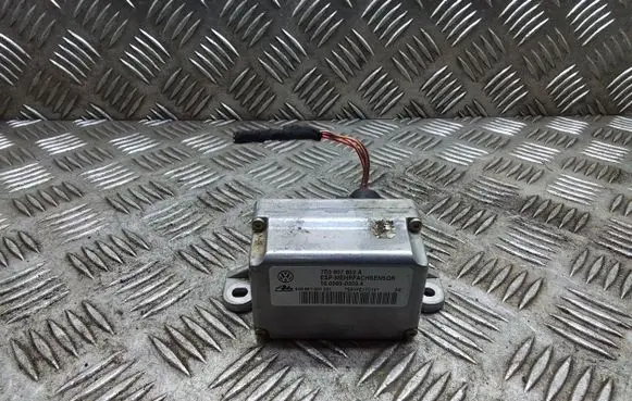 Volkswagen Touareg I ESP acceleration yaw rate sensor 7E0907652A