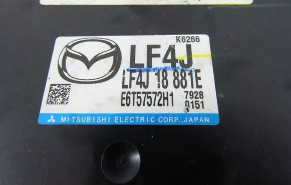 Mazda 6 Engine control unit/module lf4j18881e
