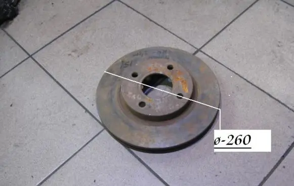 Ford Mondeo MK II Front brake disc