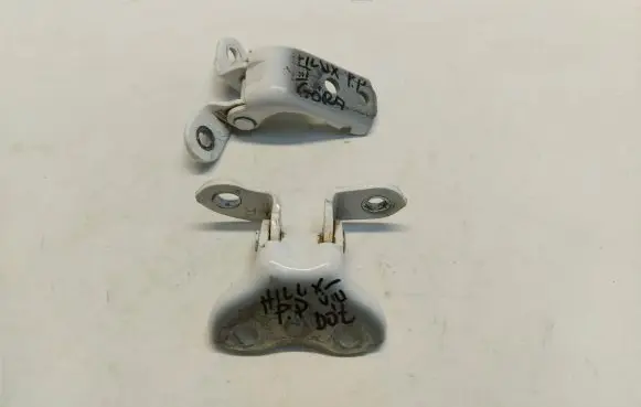 Front door hinge set