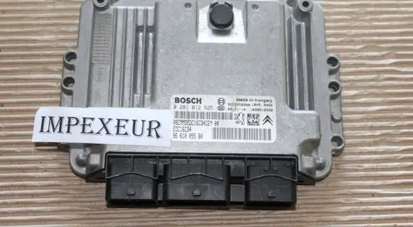 Peugeot 407 Engine control unit/module 0281012625 9661005580 9653958980