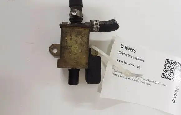 Audi A6 S6 C5 4B Turbo solenoid valve 026906283 026906283H 72161013