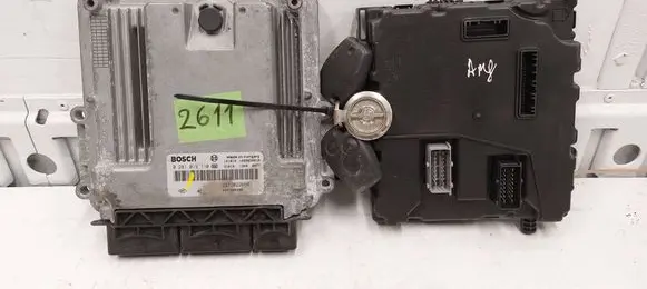 Renault Master III Engine ECU kit and lock set 0281019110 237102639R 237102265R