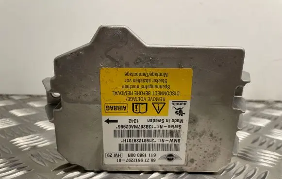 Mini One - Cooper Coupe R56 Airbag control unit/module 9812297