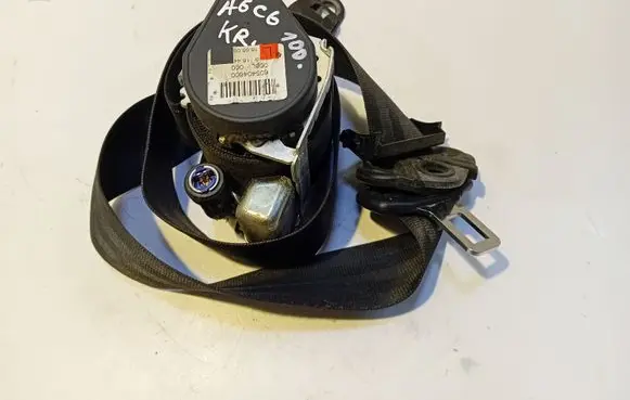 Audi A6 S6 C6 4F Front seatbelt 605404600 4F0857705