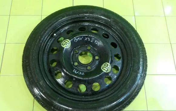 BMW X3 E83 R17 spare wheel 5X120