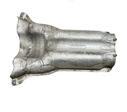 BMW 6 F06 Gran coupe Heat shield in engine bay 51487227524 7227524 24640010