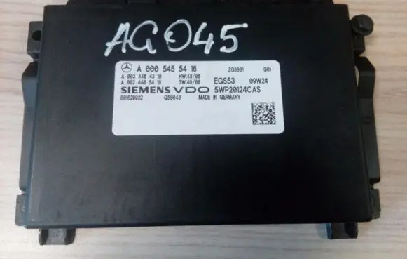 Mercedes-Benz E A207 Other control units/modules A0005455416 AG045