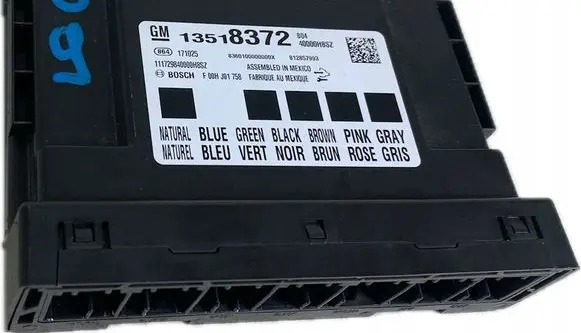 Chevrolet Camaro Comfort/convenience module 13518372