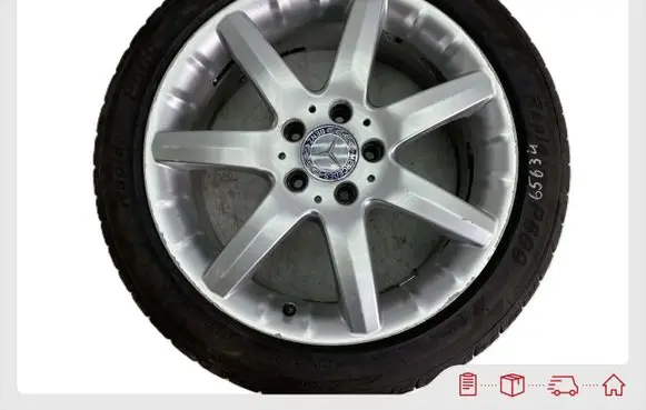Mercedes-Benz C W203 R17 alloy rim A2034011802