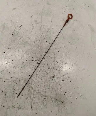 Oil level dip stick