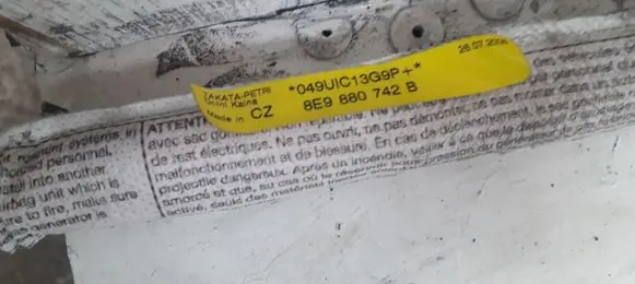 Audi A4 S4 B7 8E 8H Roof airbag 8E9880742B