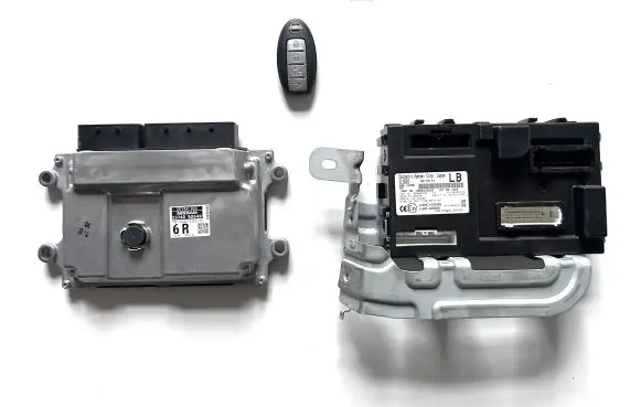 Nissan Leaf II (ZE1) Engine control unit/module 237405SG4D 284B15SA1B CWTWB1G0168