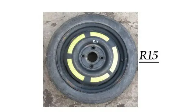 Audi 80 90 B3 R15 spare wheel 433601025A