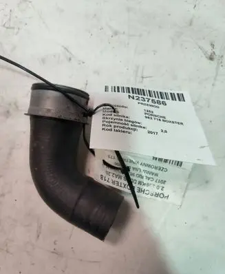 Porsche Boxster 982 Engine coolant pipe/hose 99110655101