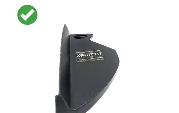 Mercedes-Benz R W251 Dashboard side end trim A2516800107 18111628 18111850