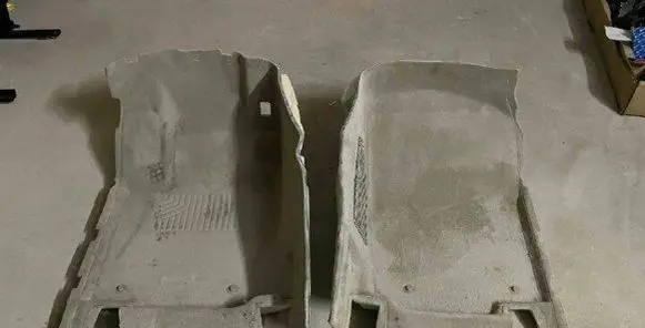 Mercedes-Benz ML W166 Front floor carpet liner A1666800140 47119981 007D004Q006